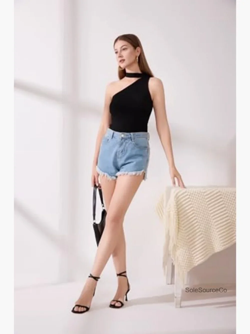 Women's Kitten Heels Strappy Square Open Toe Lace Up Ankle Wrap Sandals Dress